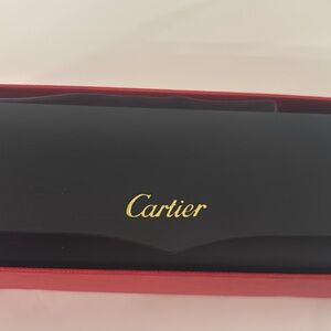 Cartier Optical Prescription Card with Multicolor Edge
